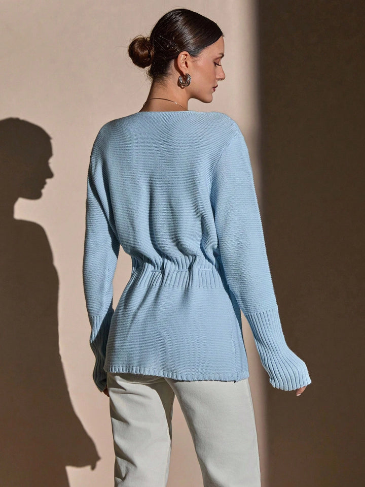 Cardigan SHEIN, albastru