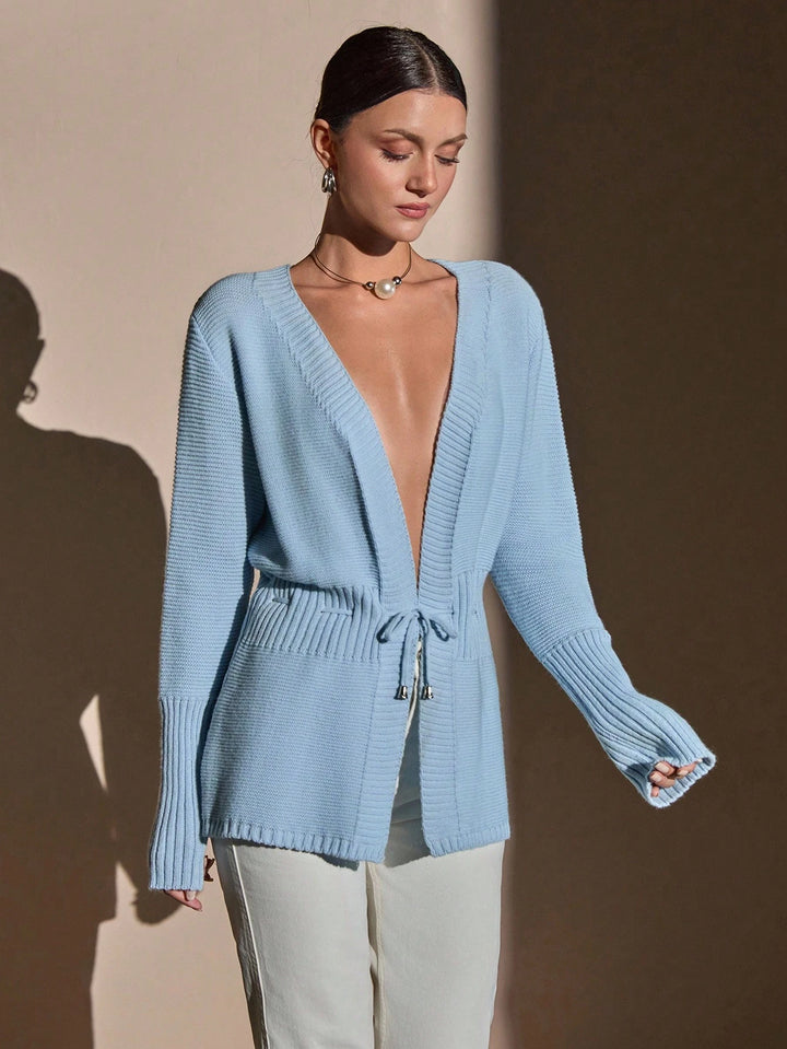 Cardigan SHEIN, albastru