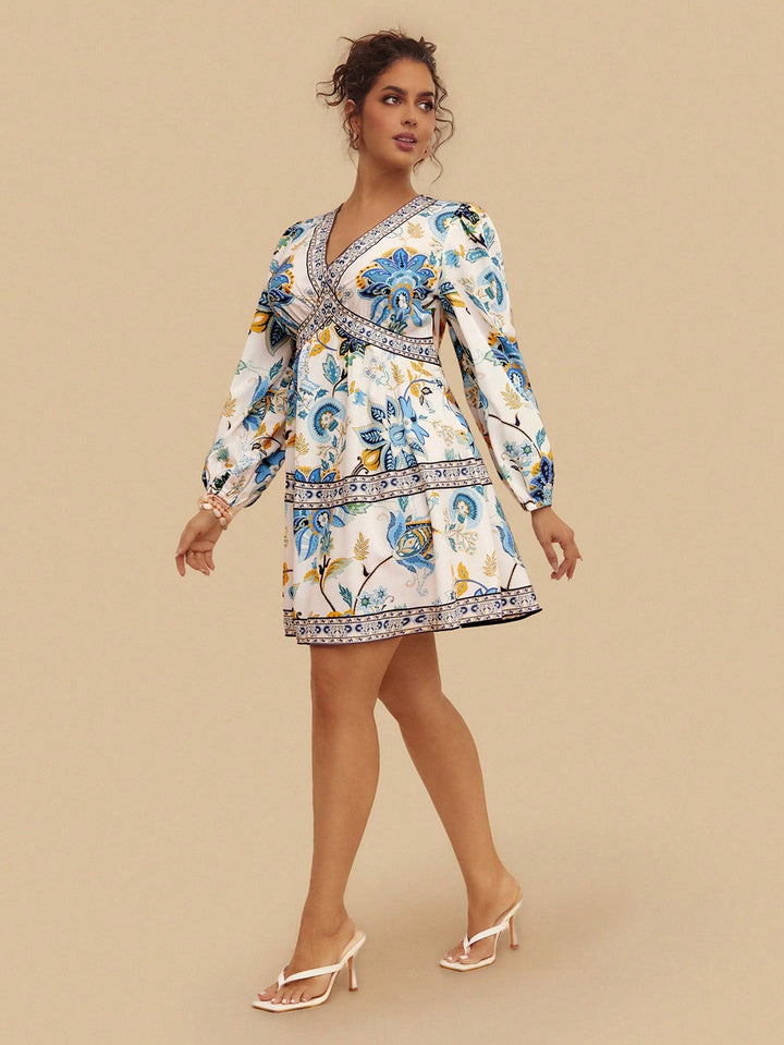 Rochie midi SHEIN, mix culori