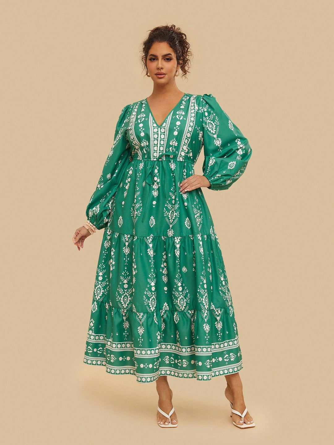 Rochie SHEIN, verde