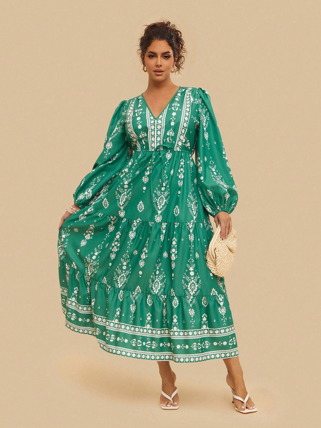 Rochie SHEIN, verde