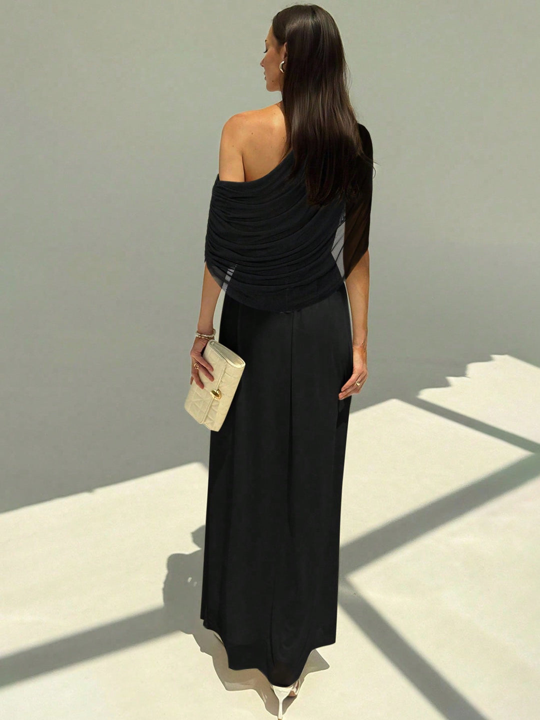 Rochie maxi SHEIN, negru
