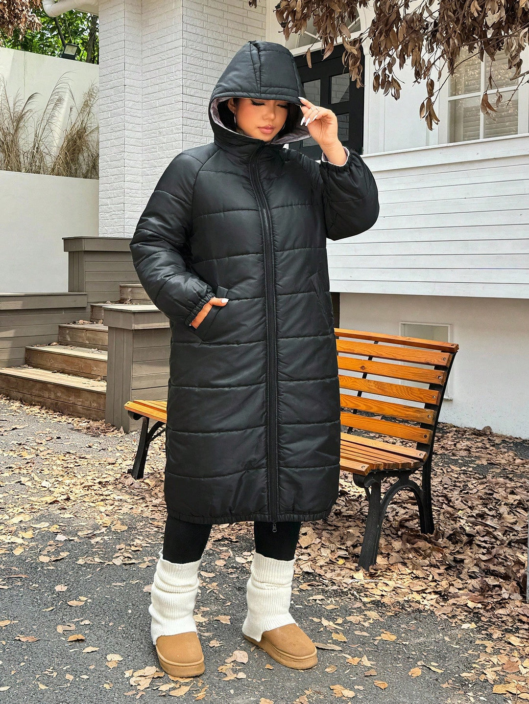 Palton SHEIN, negru