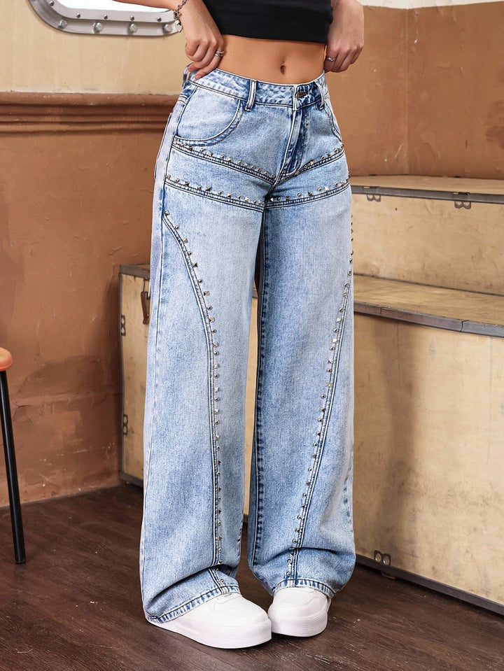 Jeans SHEIN, albastru