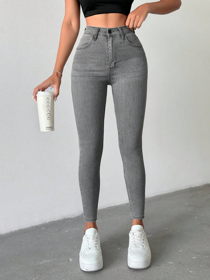 Jeans SHEIN, albastru