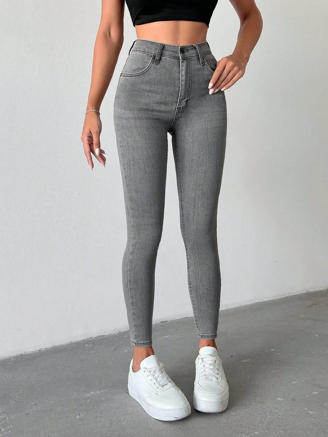 Jeans SHEIN, albastru