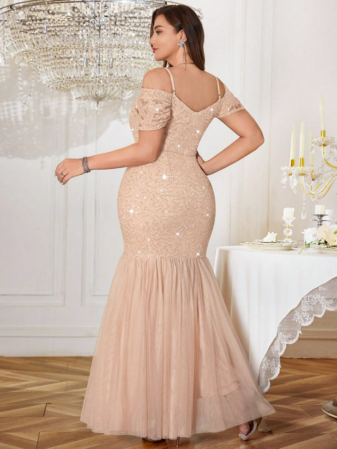 Rochie SHEIN, auriu