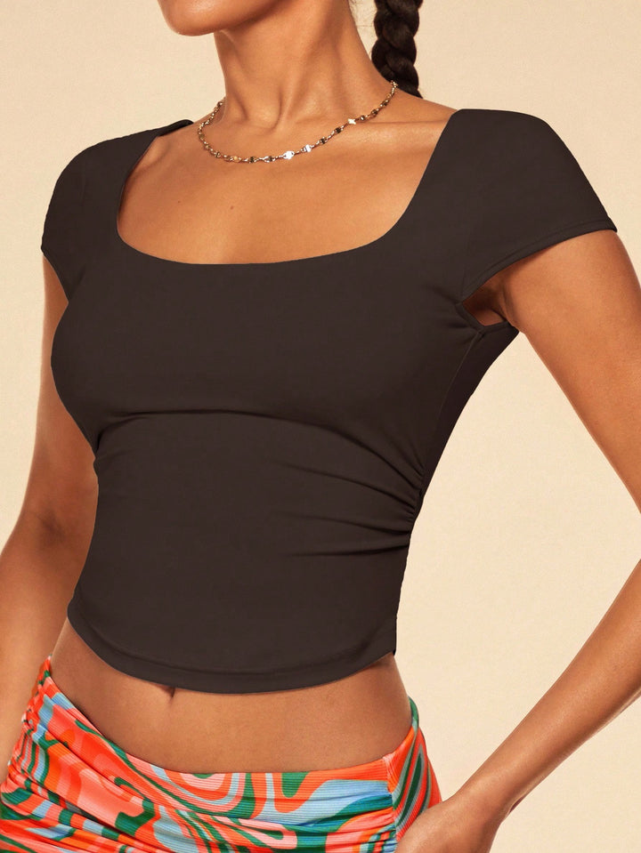 Tricou SHEIN, maro