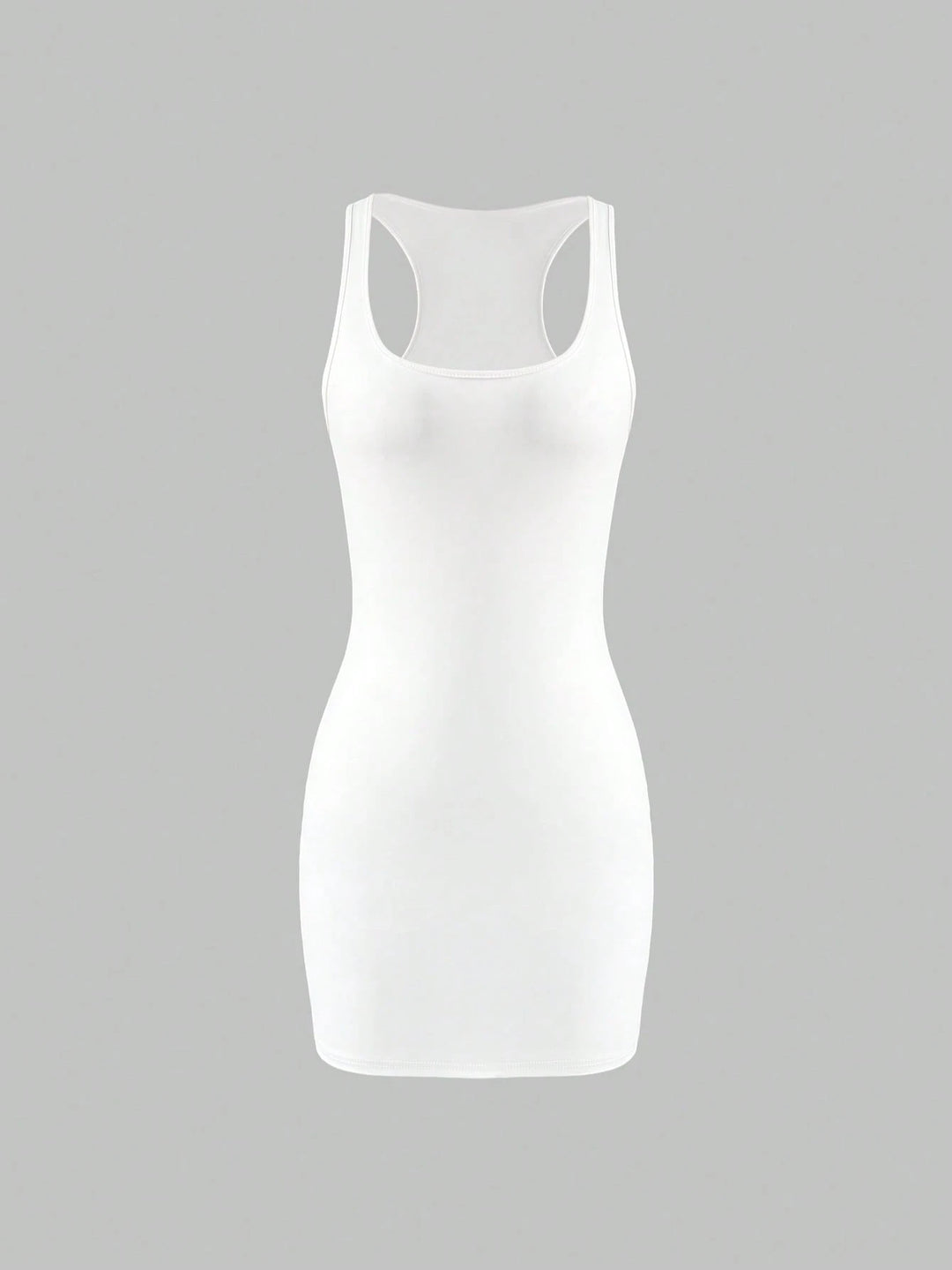 Rochie mini SHEIN, alb