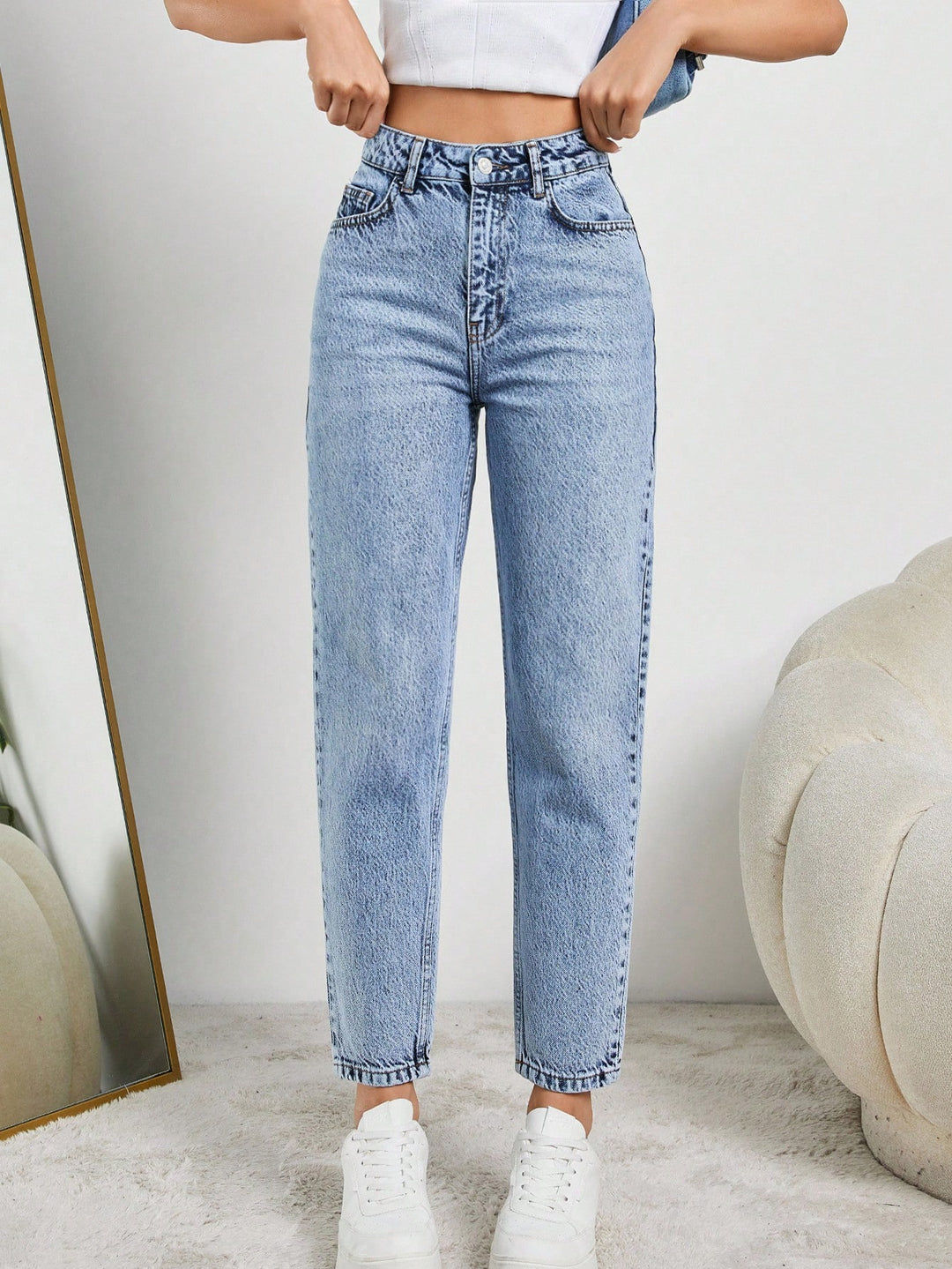 Jeans SHEIN, albastru