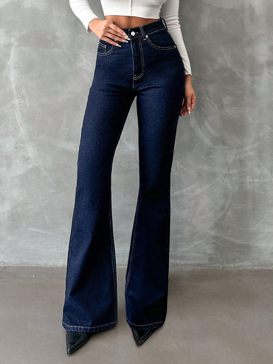 Jeans SHEIN, albastru