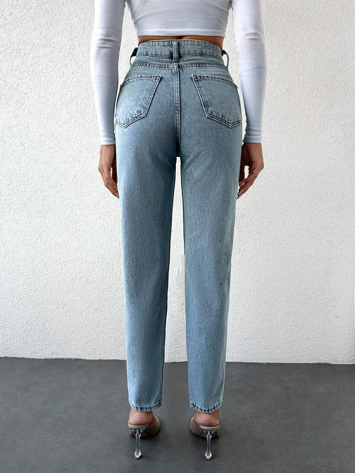 Jeans SHEIN, albastru