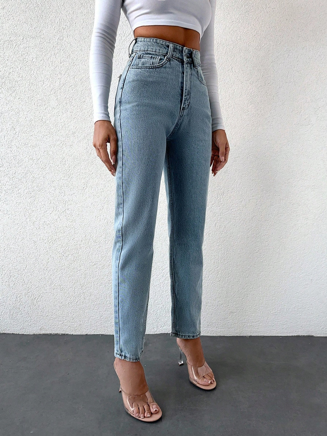 Jeans SHEIN, albastru