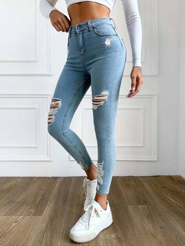 Jeans SHEIN, albastru