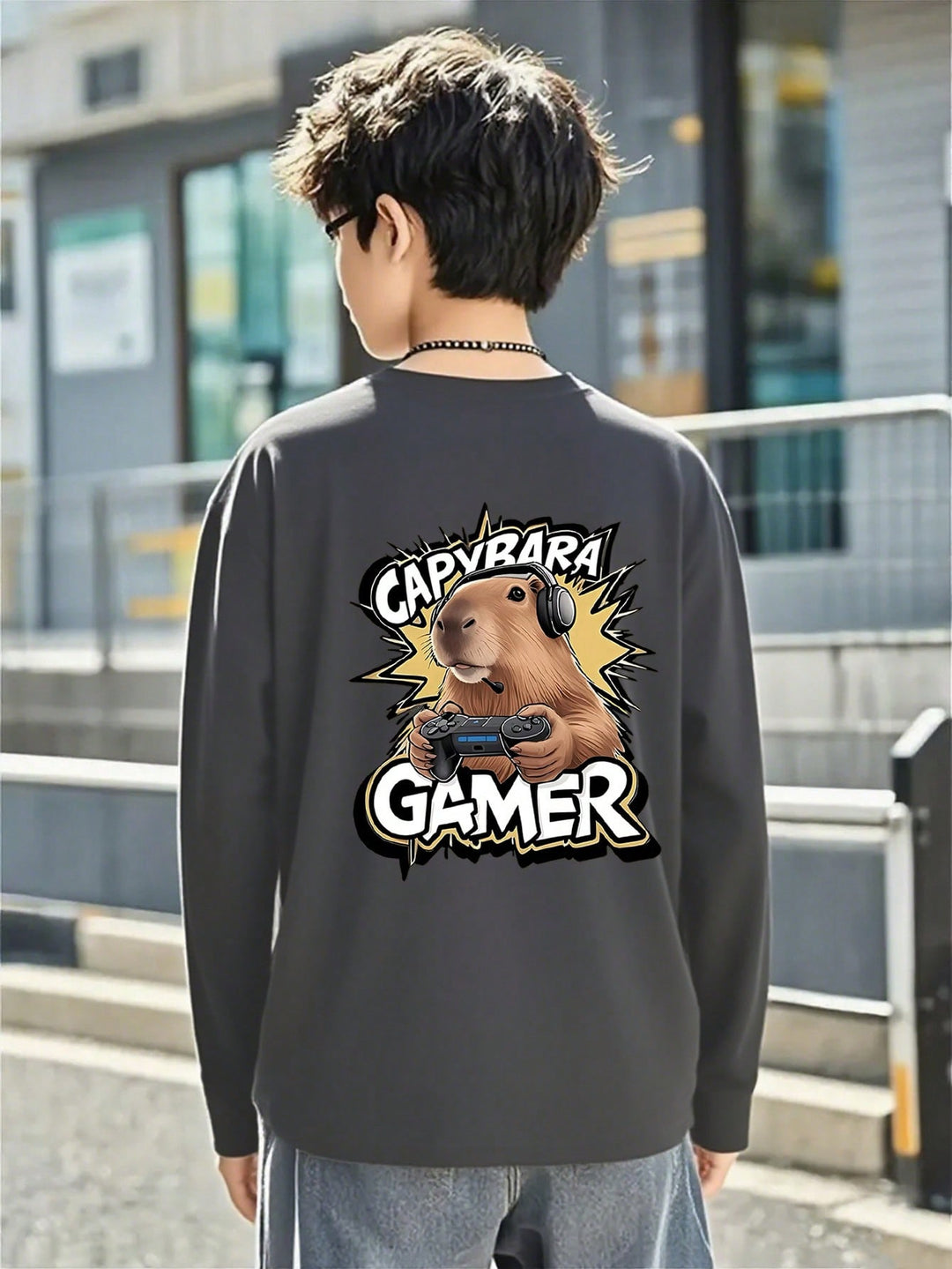Tricou SHEIN, gri