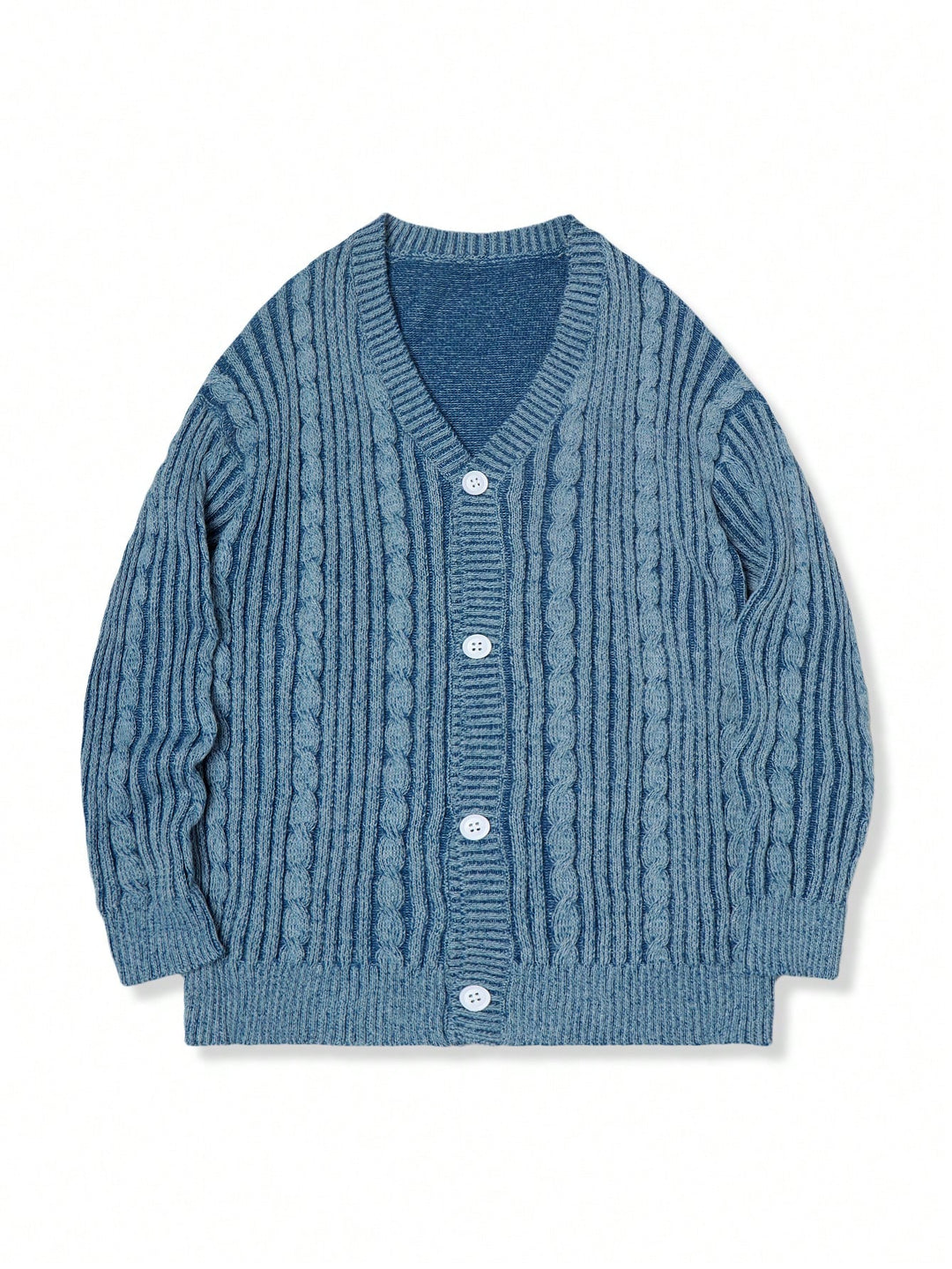 Cardigan SHEIN, albastru