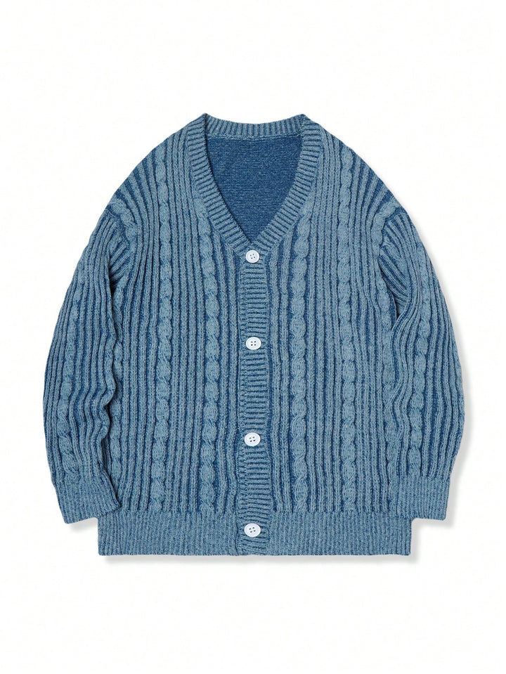 Cardigan SHEIN, albastru