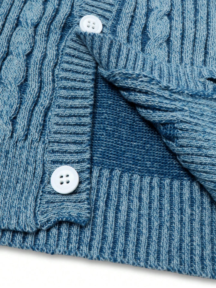 Cardigan SHEIN, albastru