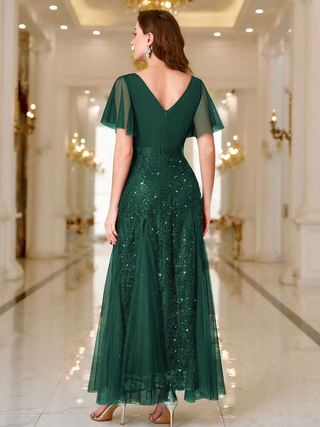 Rochie SHEIN, verde