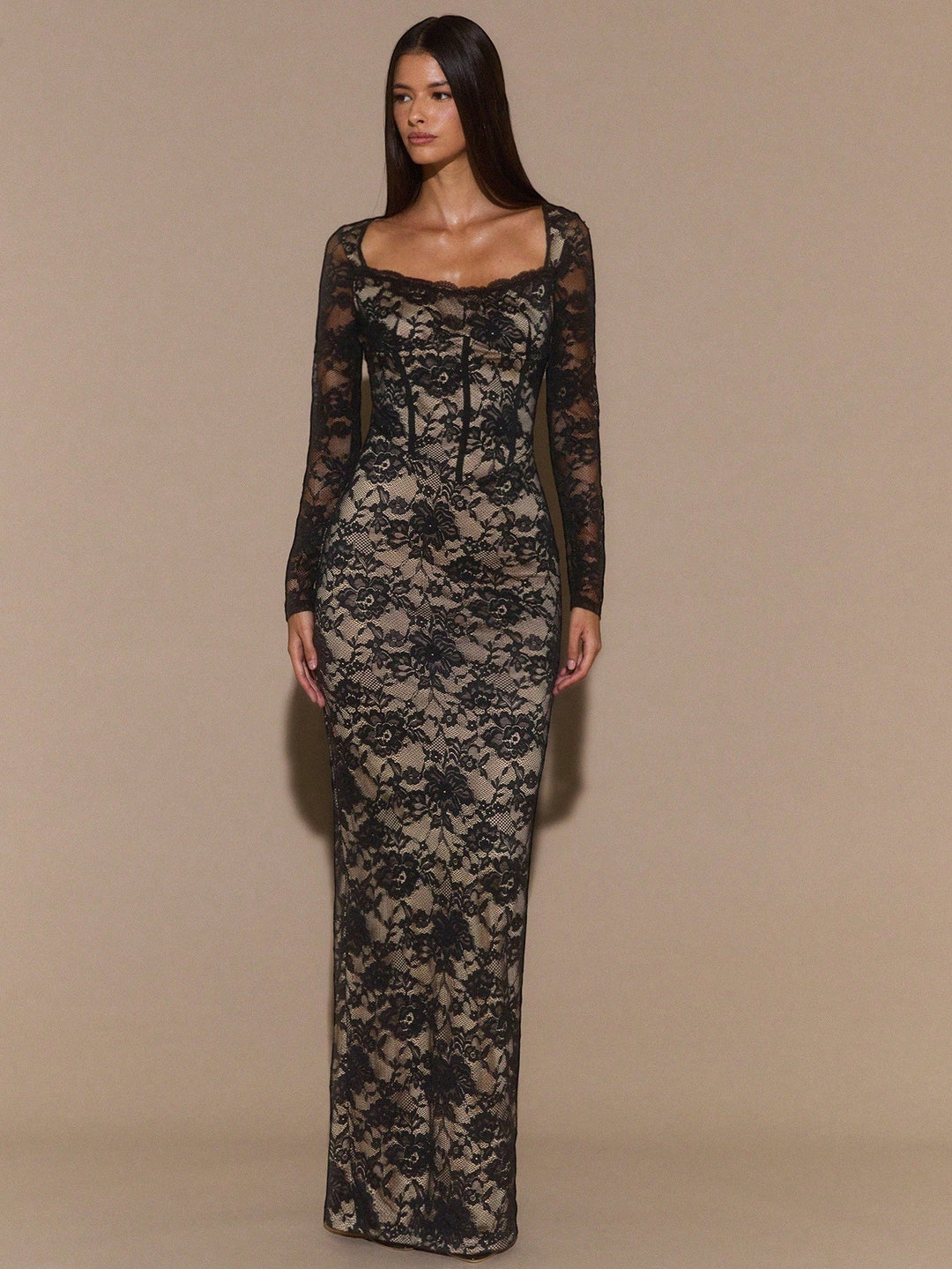 Rochie maxi SHEIN, negru