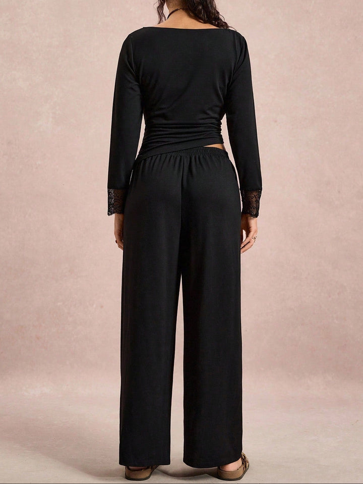 Compleu Shein Curve+, negru