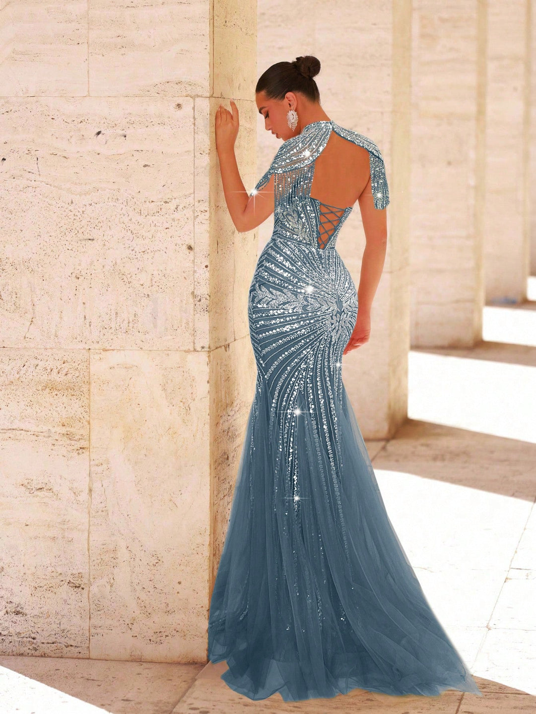 Rochie SHEIN, albastru