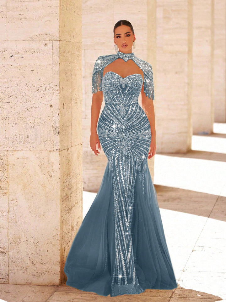 Rochie SHEIN, albastru