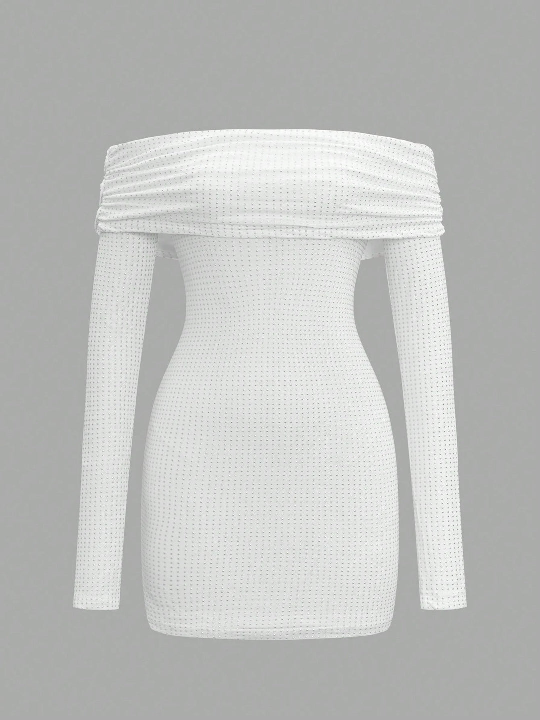 Rochie mini SHEIN, alb