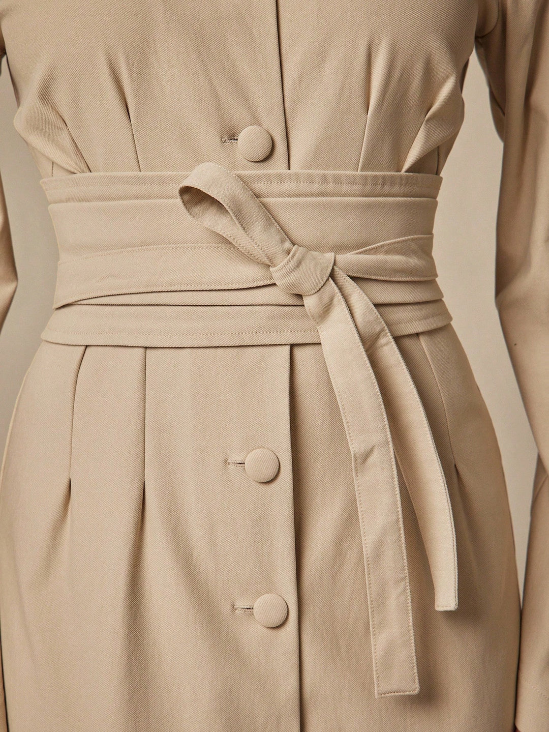 Shein maxi ruha, bézs