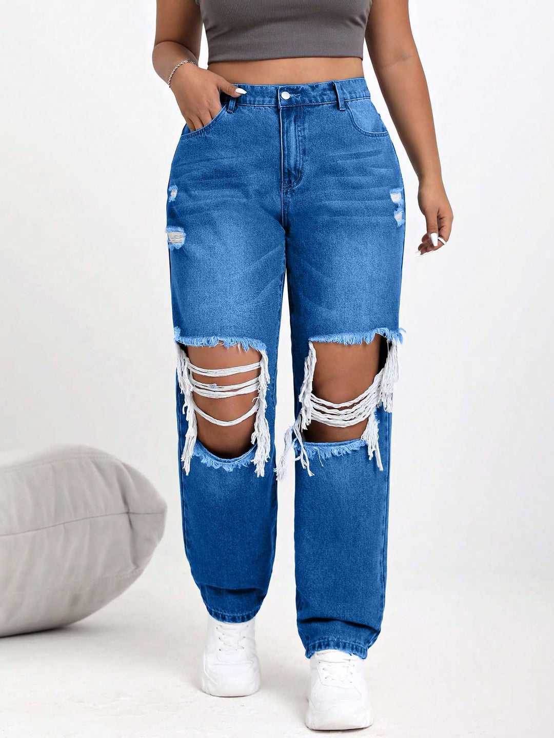 Jeans SHEIN, albastru
