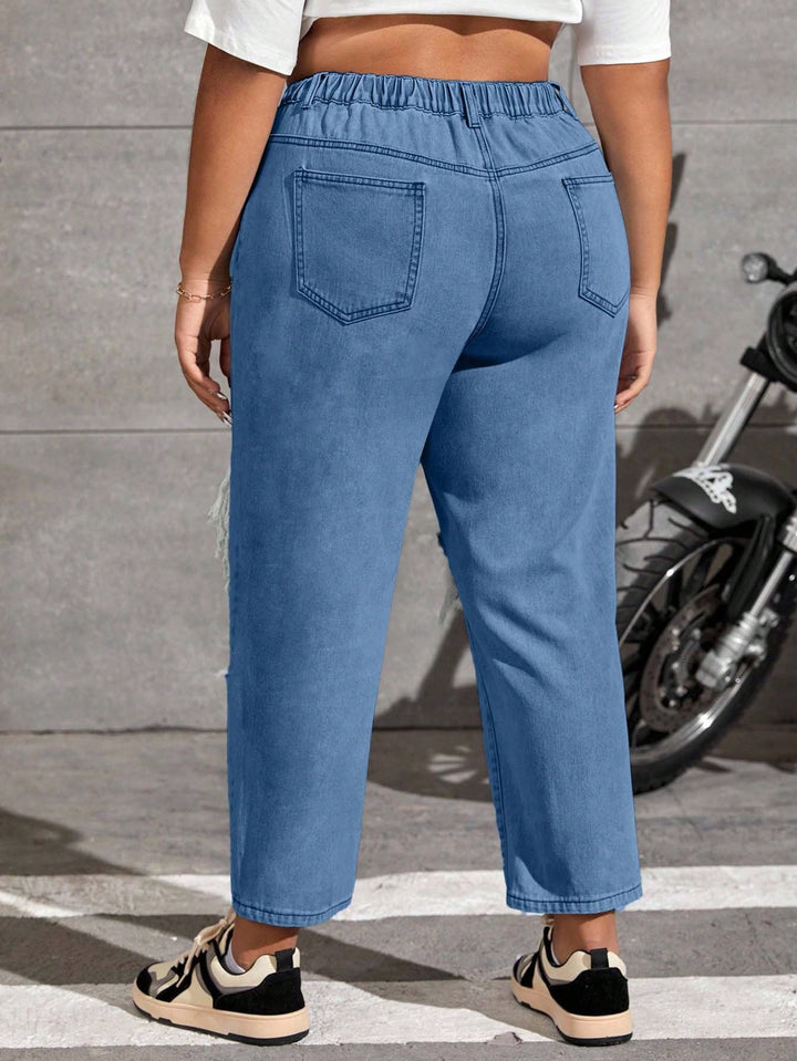 Jeans SHEIN, albastru