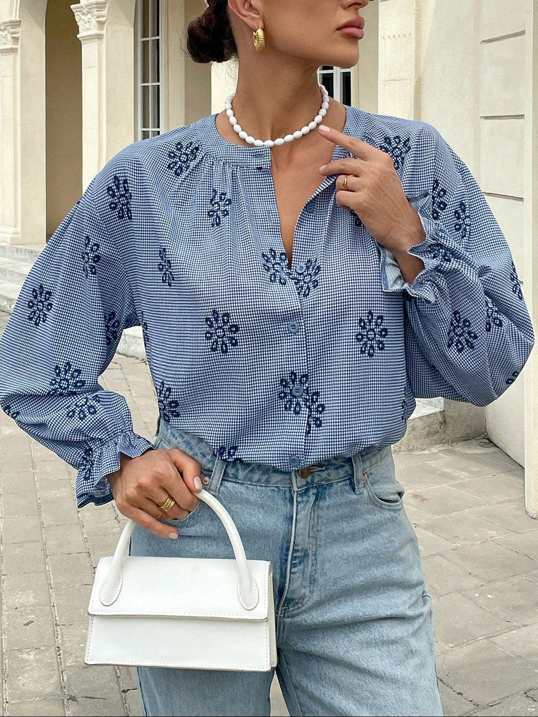 SHEIN ing, kék