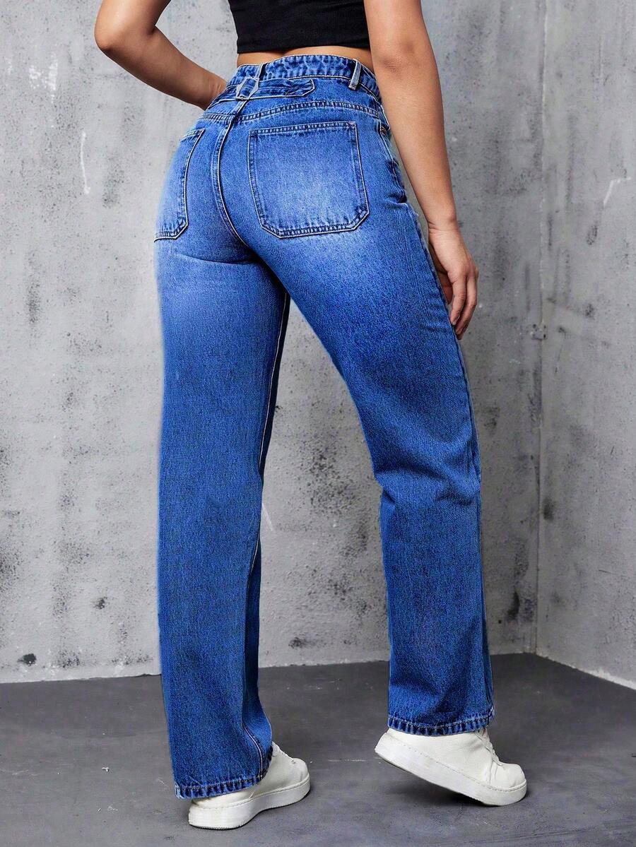 Jeans SHEIN, albastru