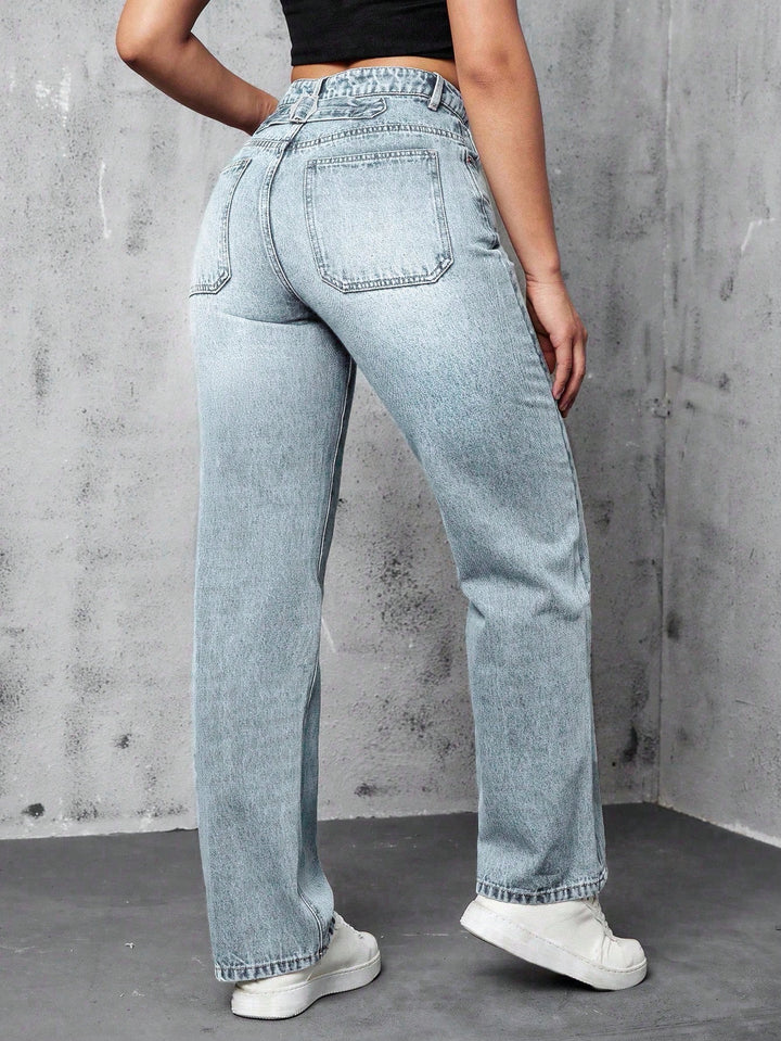 Jeans SHEIN, albastru