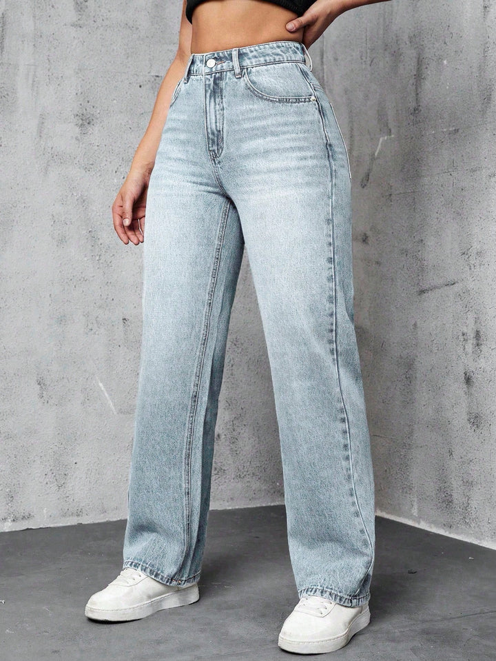 Jeans SHEIN, albastru