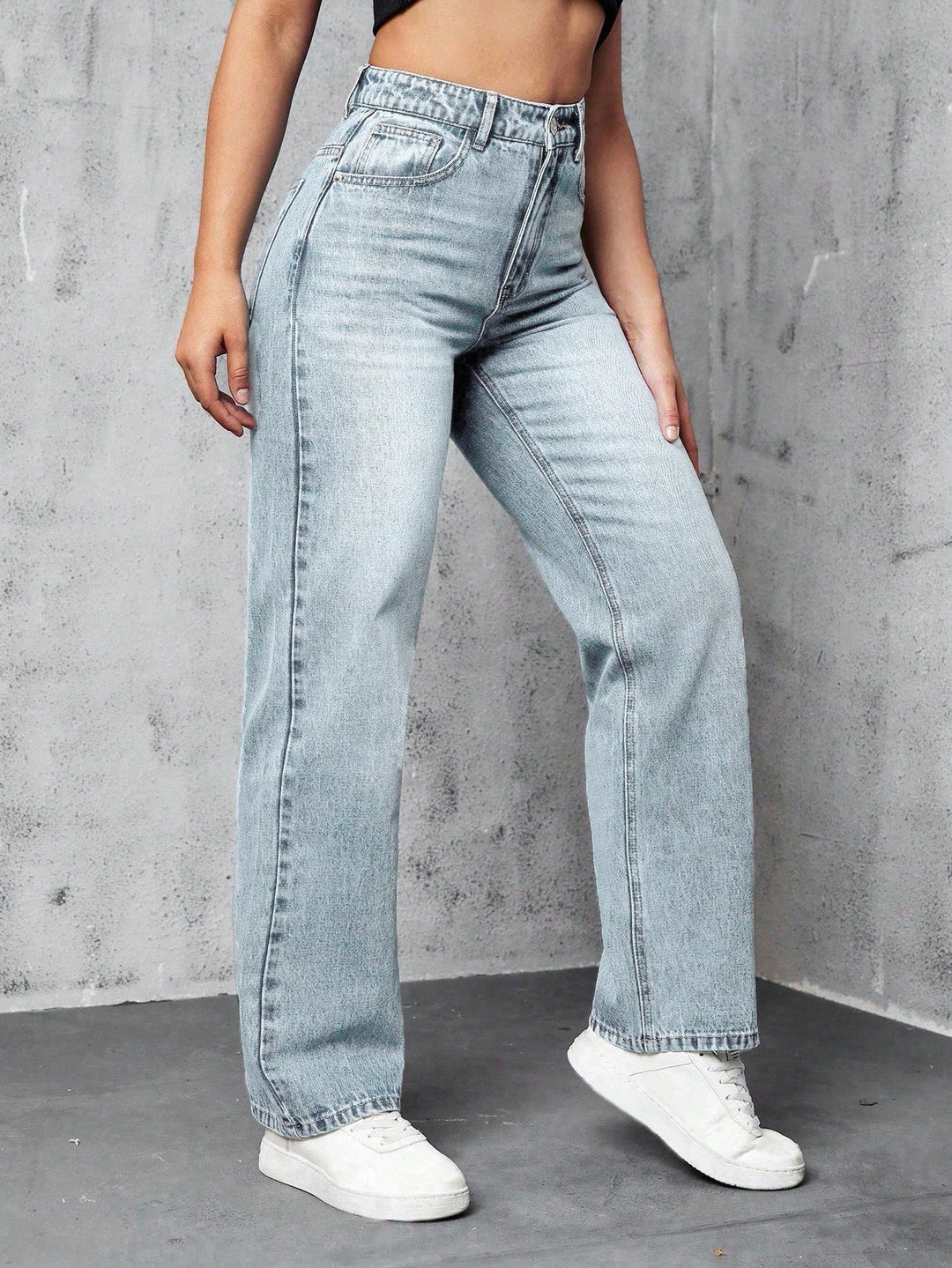 Jeans SHEIN, albastru