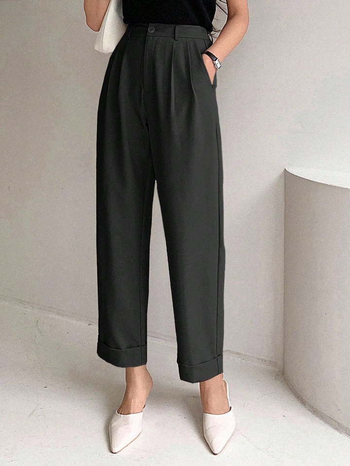 Pantaloni SHEIN, negru
