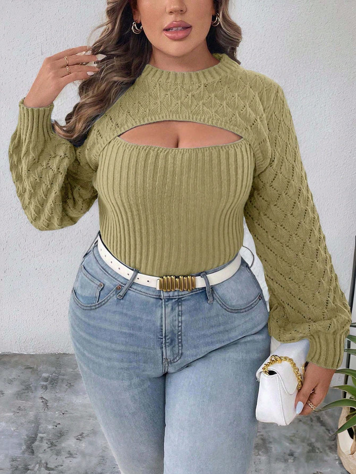 Pulover SHEIN, bej