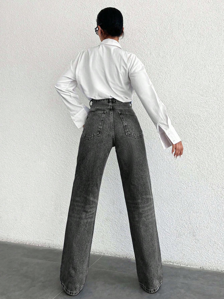 Jeans SHEIN, gri
