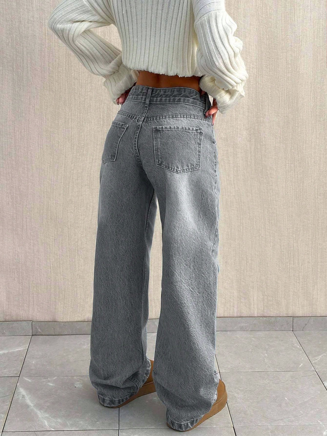 Jeans SHEIN, gri