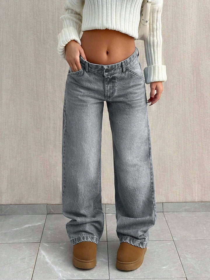Jeans SHEIN, gri