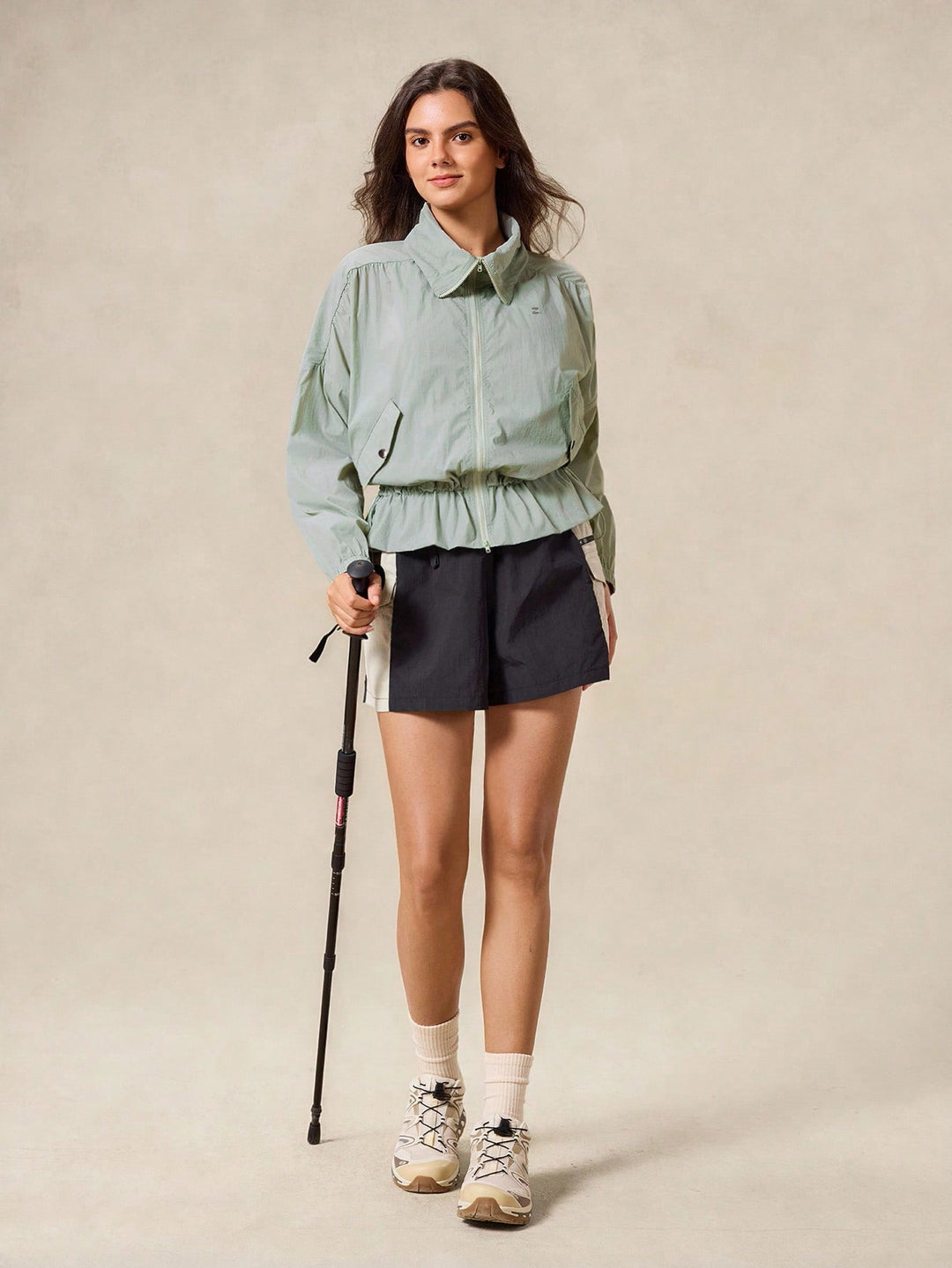 Jachetă sport SHEIN, verde