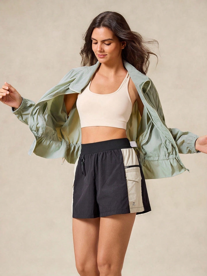 Jachetă sport SHEIN, verde