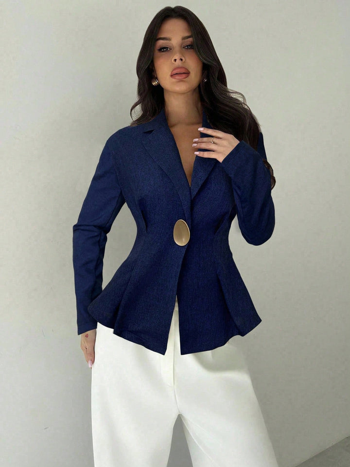 SHEIN blézer, kék
