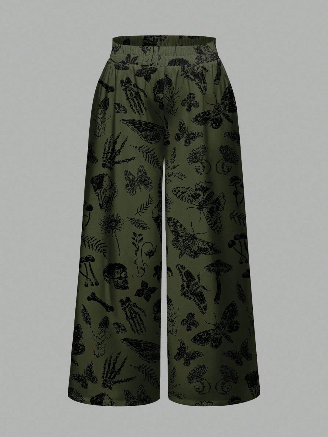 Pantaloni Shein, verde