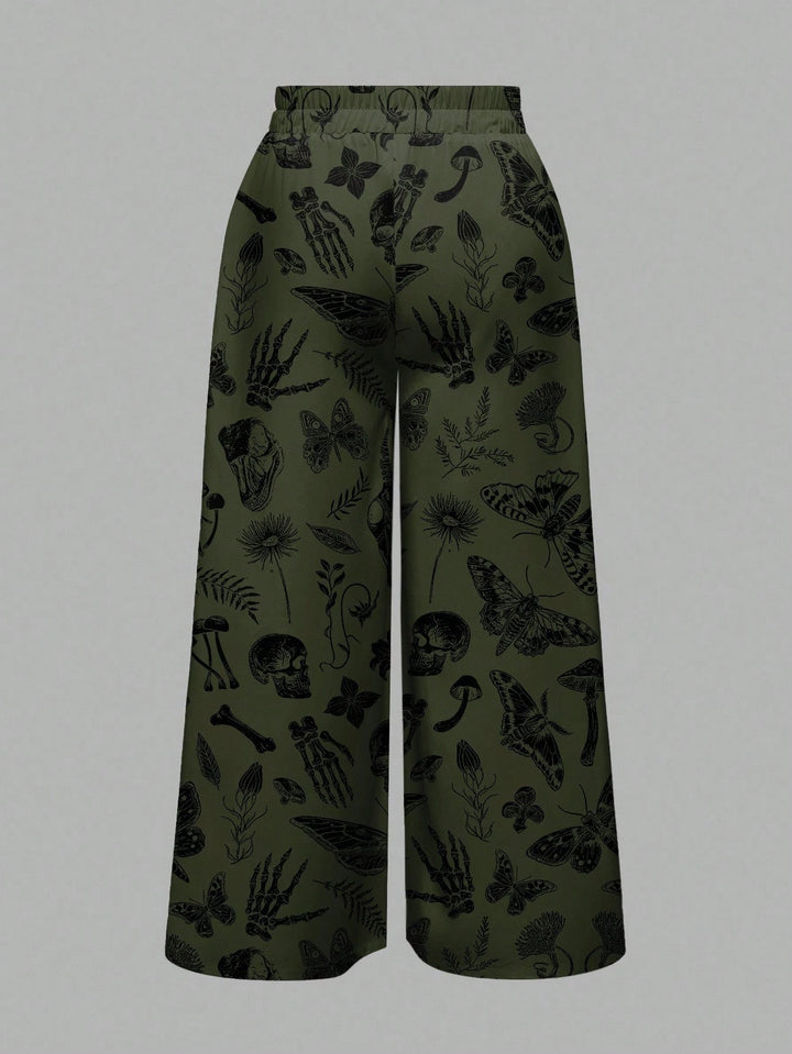 Pantaloni Shein, verde