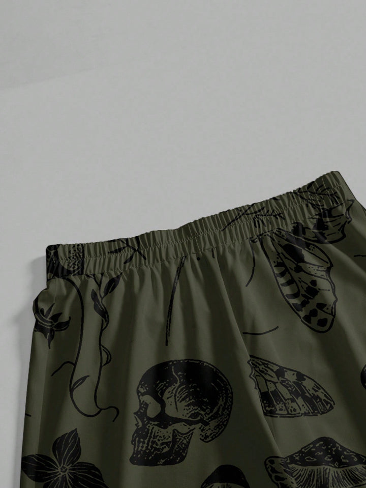 Pantaloni Shein, verde