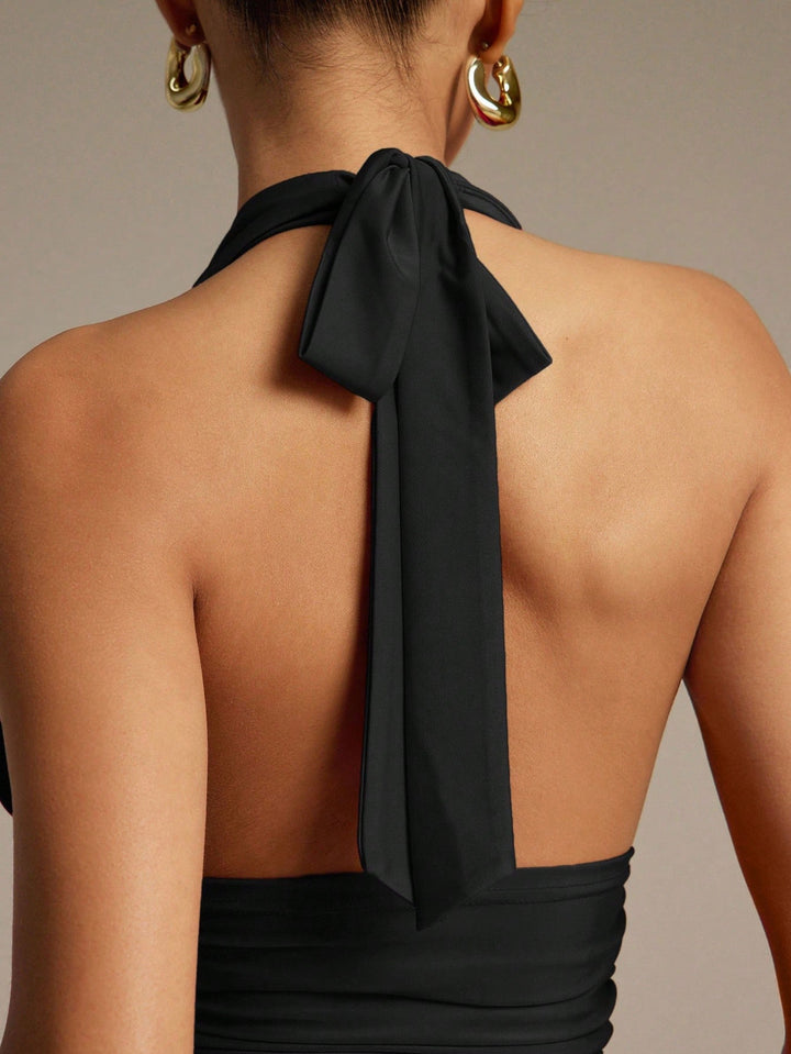 Top SHEIN, negru