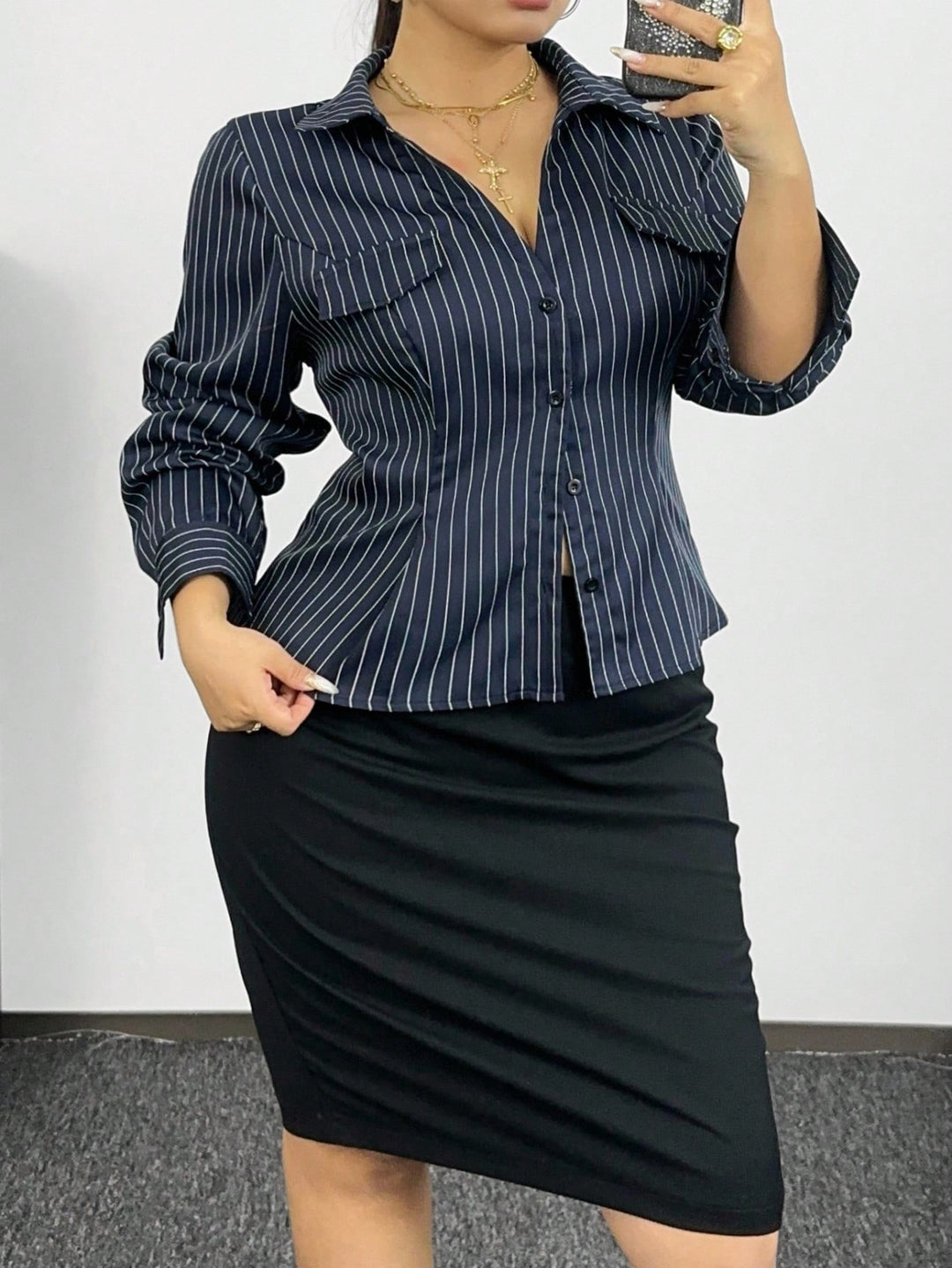 SHEIN ing, kék