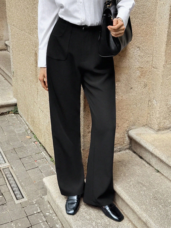 Pantalon SHEIN, negru